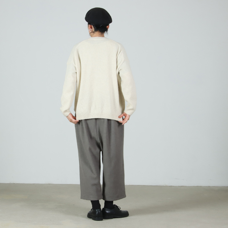 evameva(エヴァムエヴァ) wool fox pullover