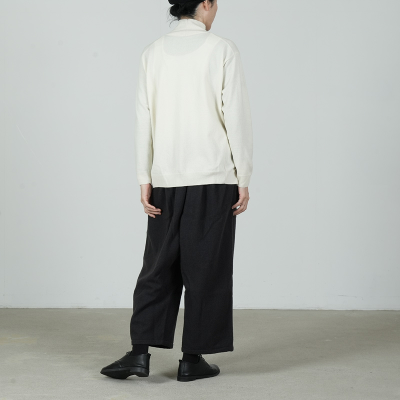 evameva(エヴァムエヴァ) wool turtleneck