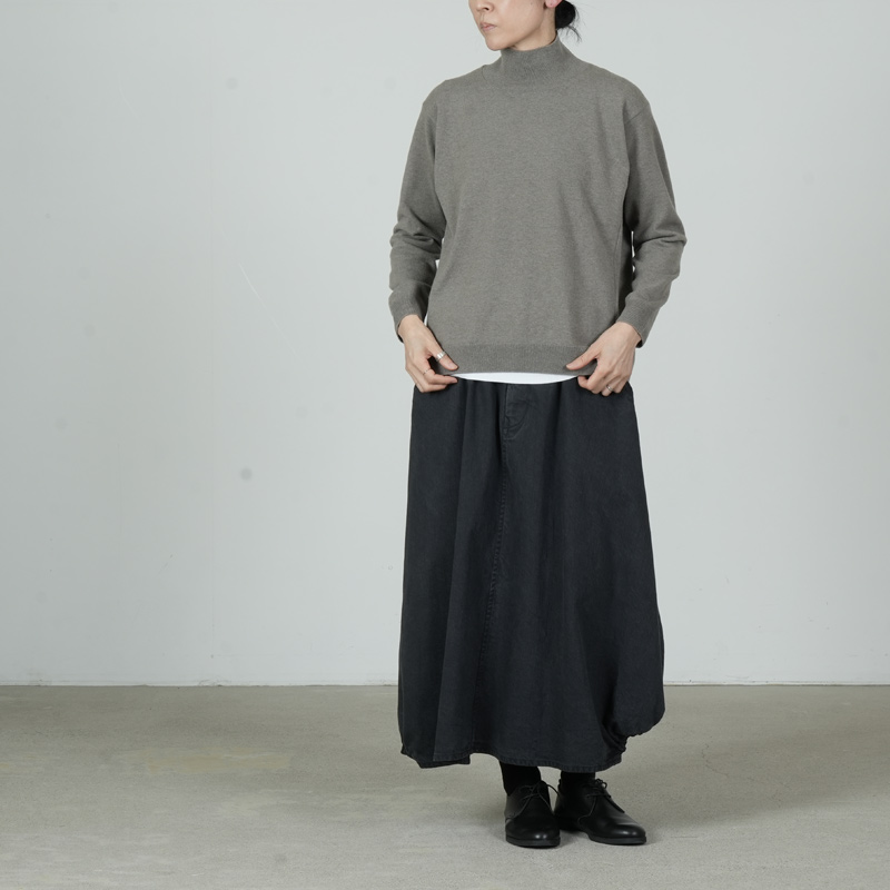 evameva(エヴァムエヴァ) wool turtleneck