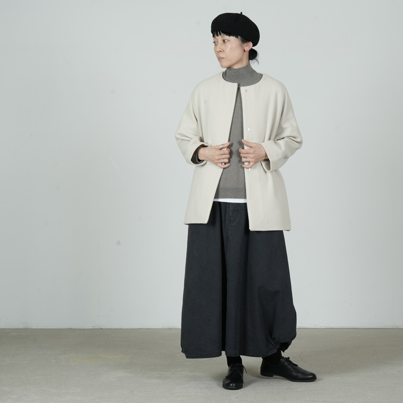 evameva(エヴァムエヴァ) wool short coat