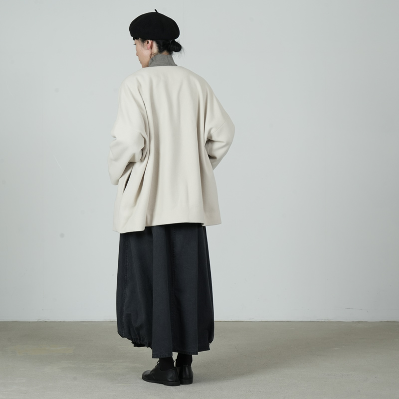 evameva(エヴァムエヴァ) wool short coat