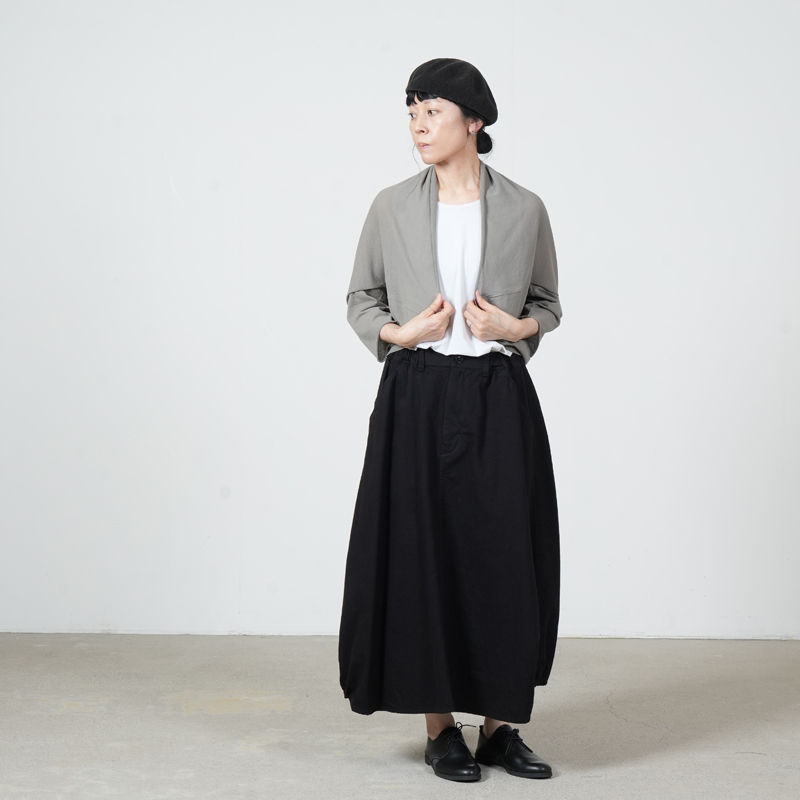 evameva(エヴァムエヴァ) cotton bolero