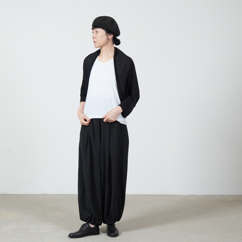 evameva(エヴァムエヴァ) cotton bolero