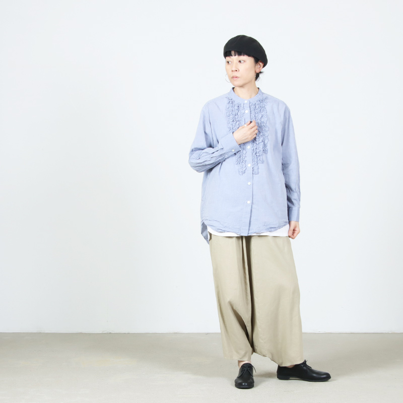 FACTORY(ファクトリー) 綿麻 サルエルパンツ