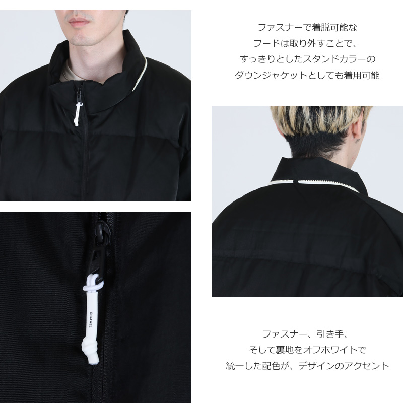 F/CE.(エフシーイー) Hoodie puffer jacket(F/CE.×DIGAWEL)