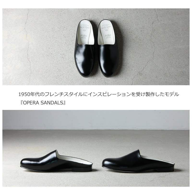 foot the coacher(フットザコーチャー) OPERA SANDALS (HARDNESS 50 SOLE)