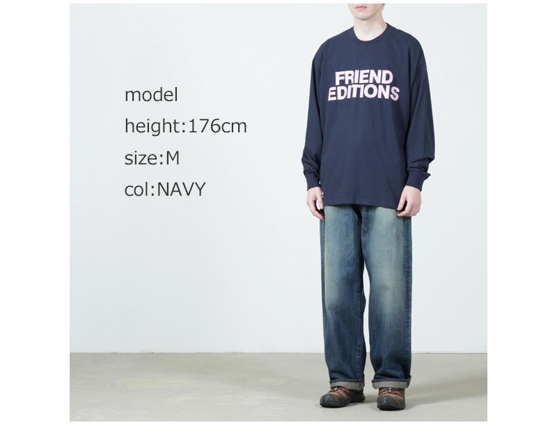 Fresh Service(フレッシュサービス) CORPORATE L/S TEE FE MONOGRAM