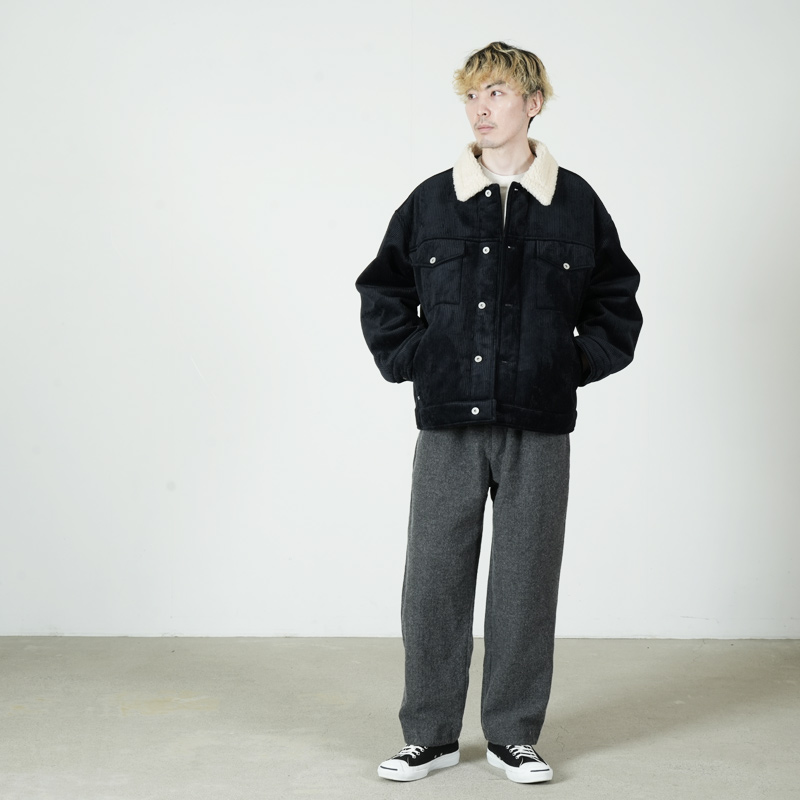 Fresh Service(フレッシュサービス) SHERPA CORDUROY RANCH JACKET