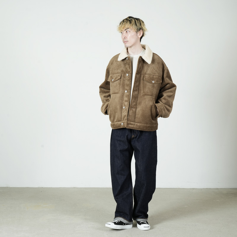 Fresh Service(フレッシュサービス) SHERPA CORDUROY RANCH JACKET