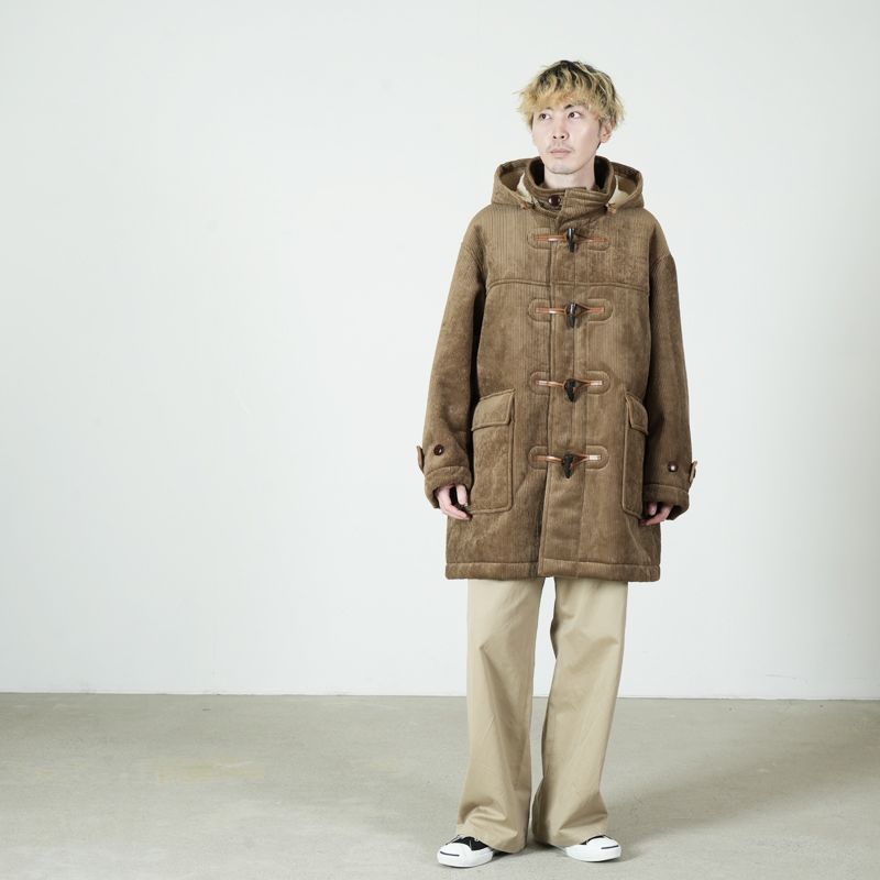 Fresh Service(フレッシュサービス) SHERPA CORDUROY DUFFLE COAT