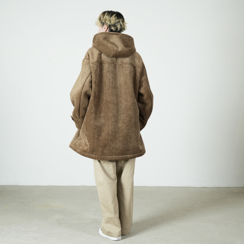 Fresh Service(フレッシュサービス) SHERPA CORDUROY DUFFLE COAT