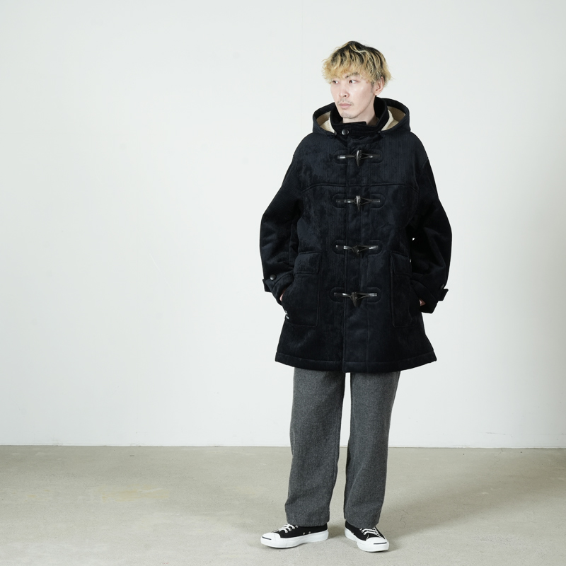 Fresh Service(フレッシュサービス) SHERPA CORDUROY DUFFLE COAT