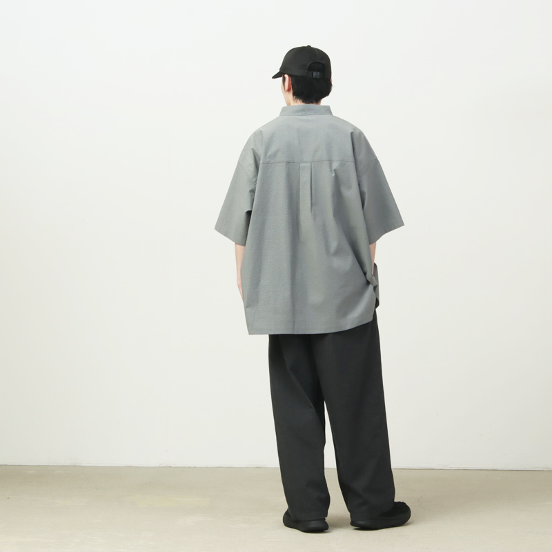 Fresh Service(フレッシュサービス) SEERSUCKER S/S B.D SHIRT