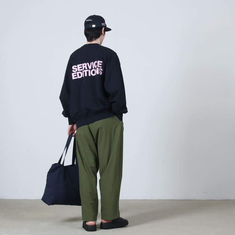 Fresh Service(フレッシュサービス) FRIEND EDITIONS LIGHT OZ CREW NECK SWEATER