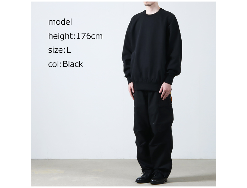 Fresh Service(フレッシュサービス) LIGHT OZ CREW NECK SWEAT