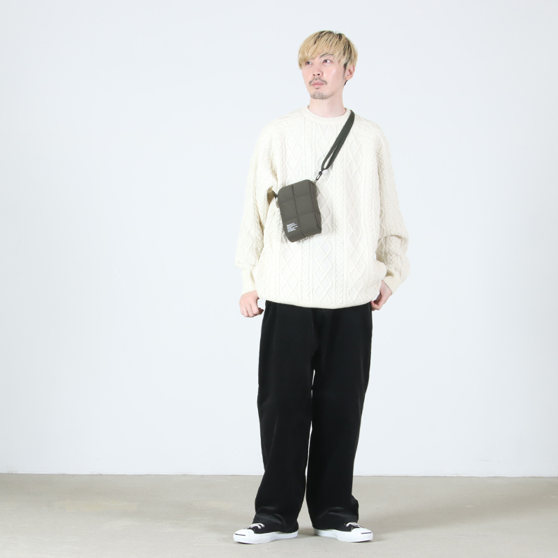 Fresh Service(フレッシュサービス) QUILTED CUBE BAG_S