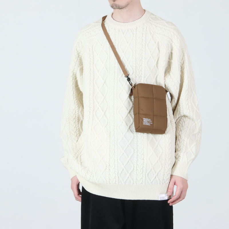 Fresh Service(フレッシュサービス) QUILTED CUBE BAG_S