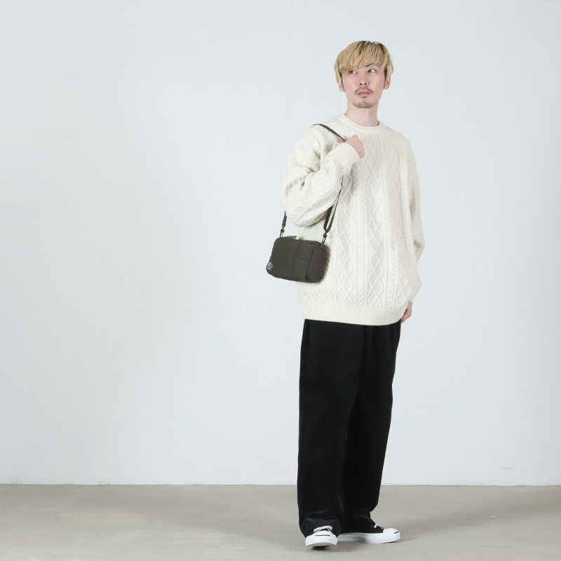 Fresh Service(フレッシュサービス) QUILTED CUBE BAG_M