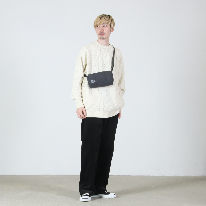 Fresh Service(フレッシュサービス) QUILTED CUBE BAG_M