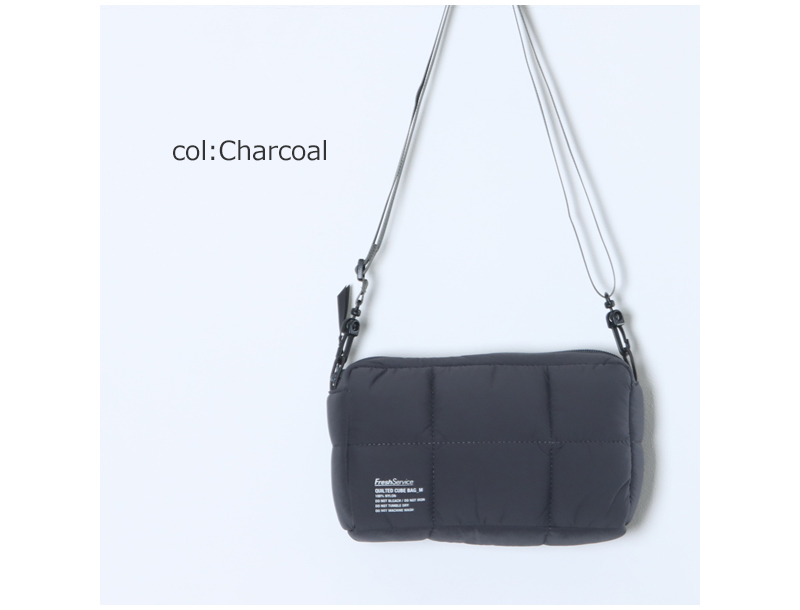 Fresh Service(フレッシュサービス) QUILTED CUBE BAG_M