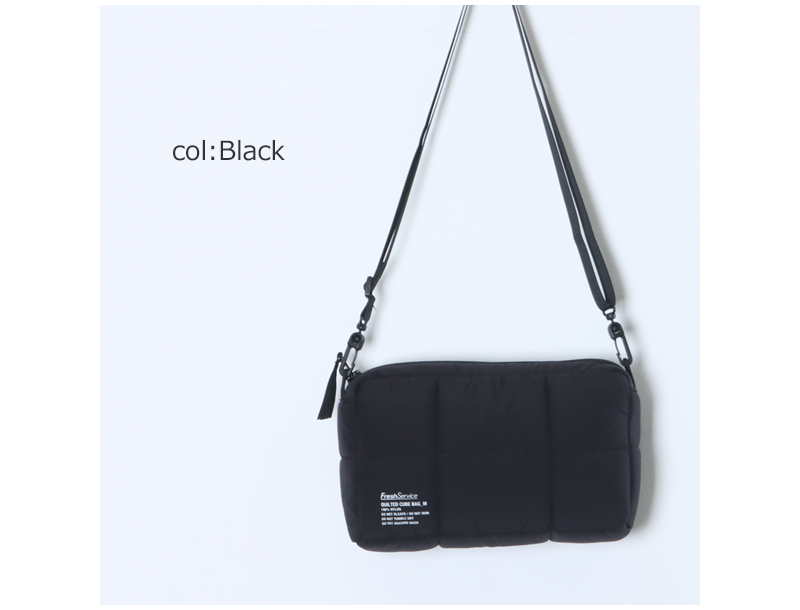 Fresh Service(フレッシュサービス) QUILTED CUBE BAG_M