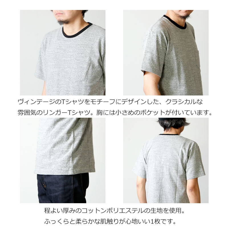 FUJITO(ե) C/N Pocket T-Shirt