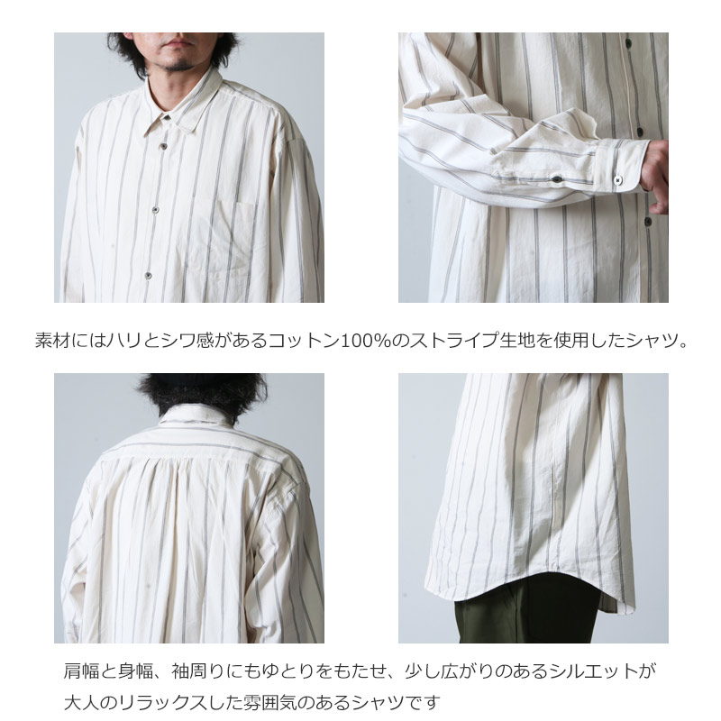 FUJITO(ե) B/S Shirt Pattern