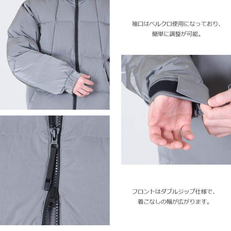 Goldwin(ゴールドウィン) Dope Dyed Ripple Nylon Down Jacket