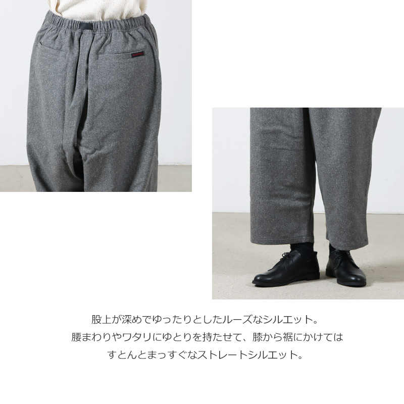 GRAMICCI(ߥ) Japan ExclusiveSPECKLED WOOL BLEND BALOON PANT
