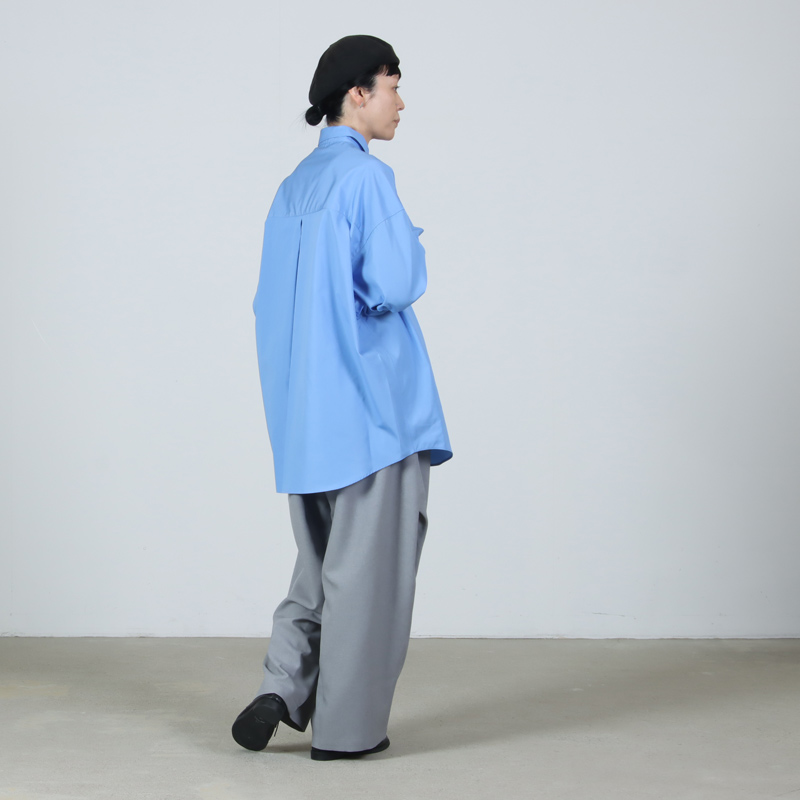 Graphpaper(グラフペーパー) High Count Broad L/S Oversized Regular Collar Shirt