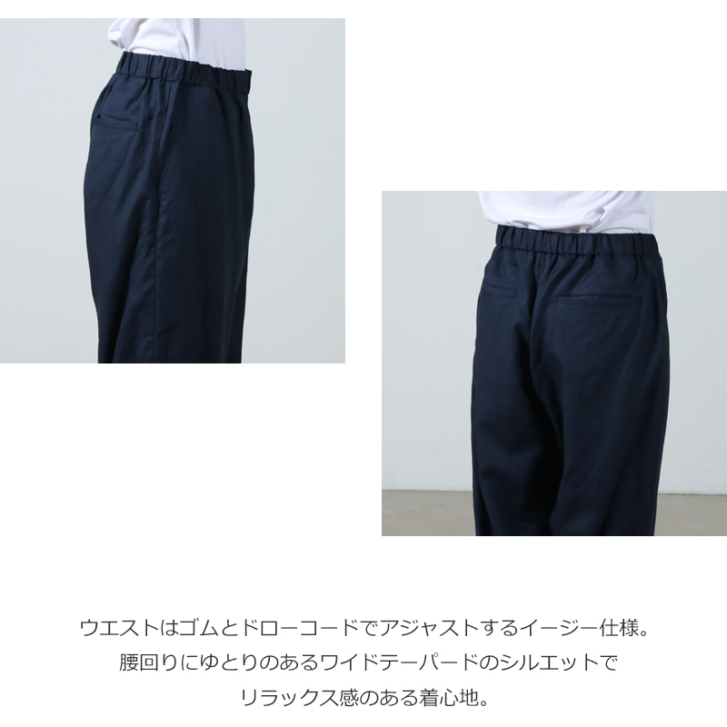 Graphpaper(եڡѡ) Linen Track Pants