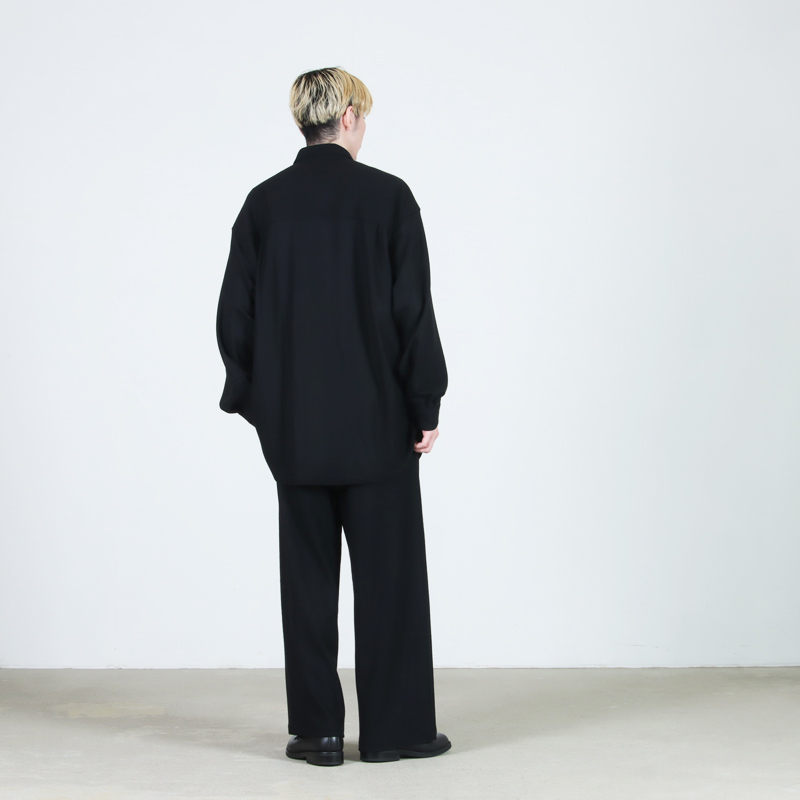 Graphpaper(グラフペーパー) Wool Smooth Flannel Easy Wide Pants