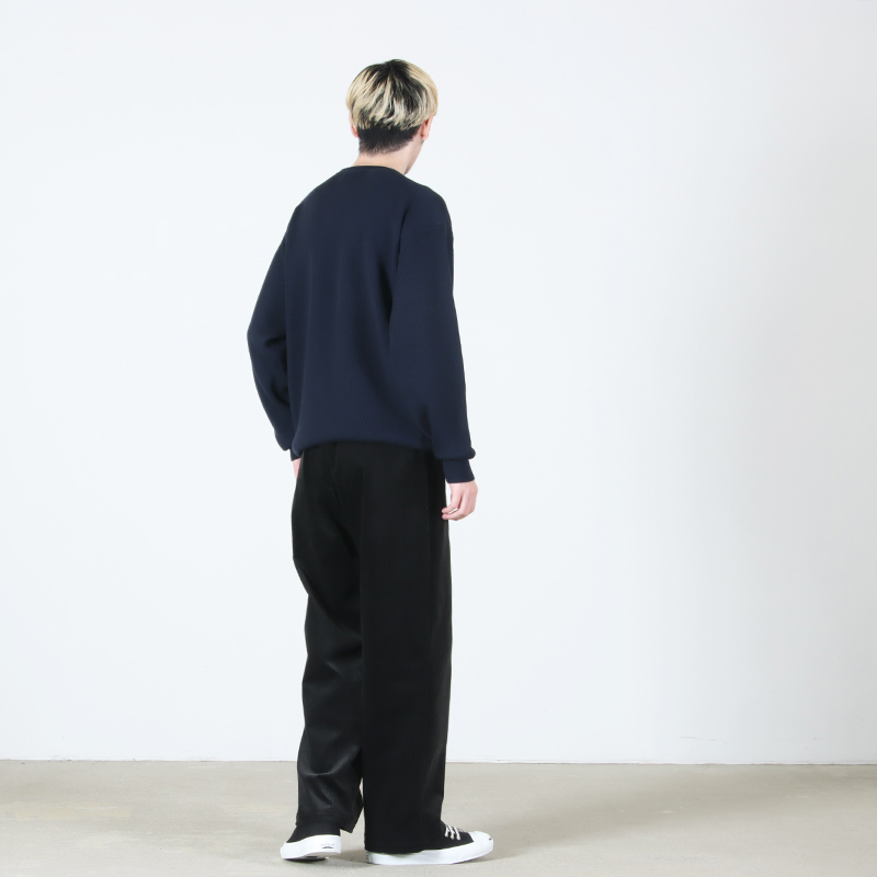 Graphpaper(グラフペーパー) High Density Crew Neck Knit