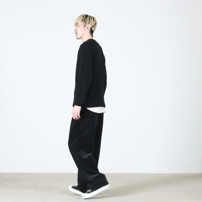 Graphpaper(グラフペーパー) High Density Crew Neck Knit