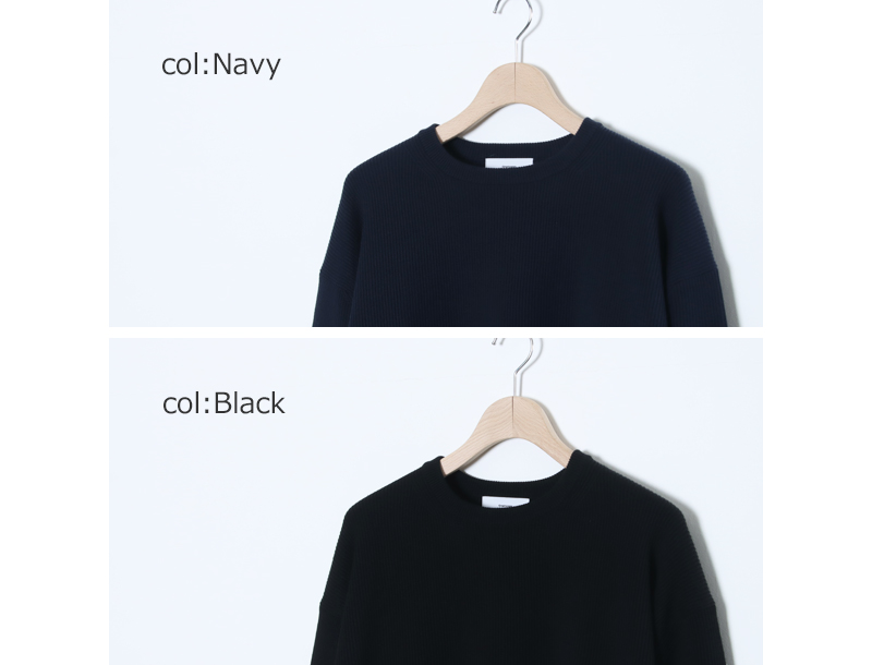 Graphpaper(グラフペーパー) High Density Crew Neck Knit