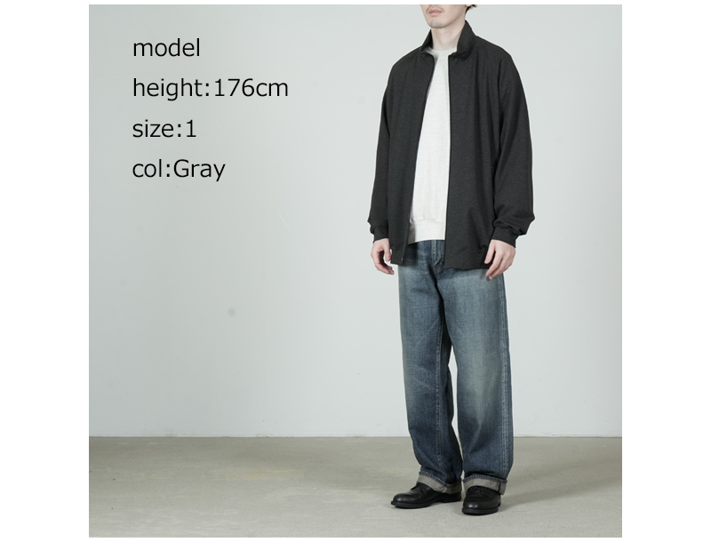 Graphpaper(グラフペーパー) SIDOGRAS Melange Ponte Track Blouson