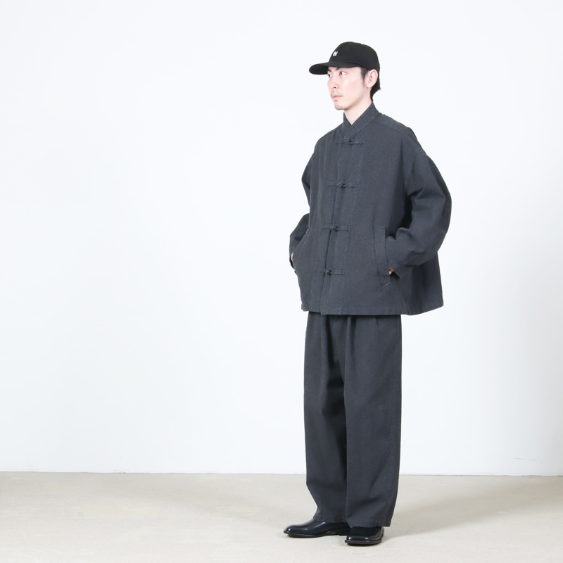 Graphpaper(グラフペーパー) Sulfur Dyed Gabardine Two Tuck Easy Pants