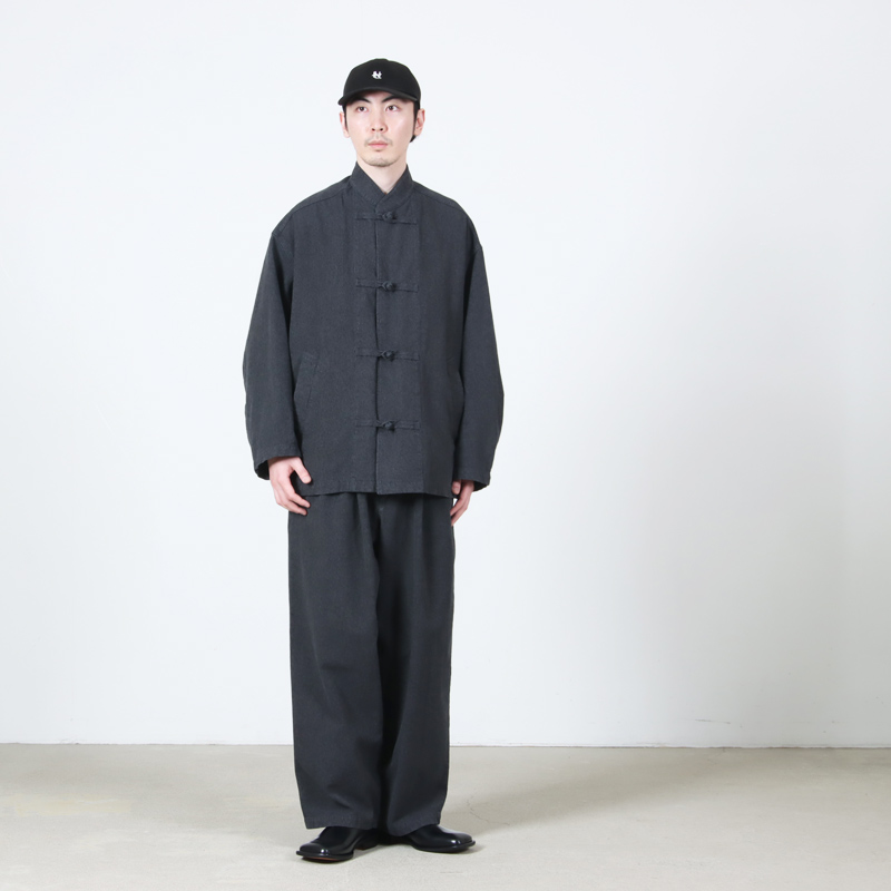 Graphpaper(グラフペーパー) Sulfur Dyed Gabardine Two Tuck Easy Pants