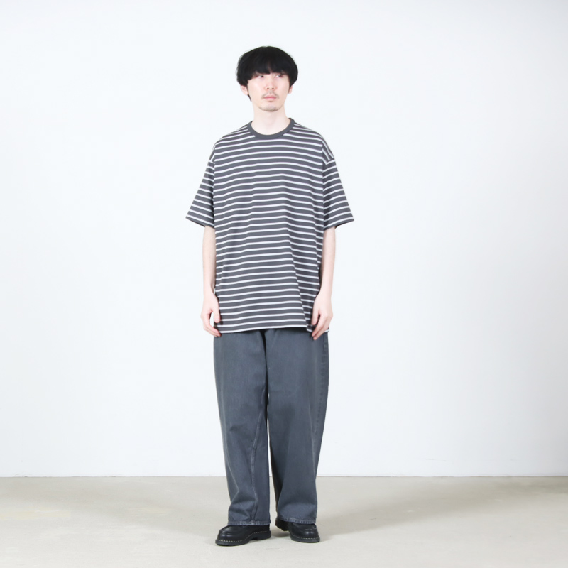 Graphpaper(グラフペーパー) Tri Spun Border S/S Tee