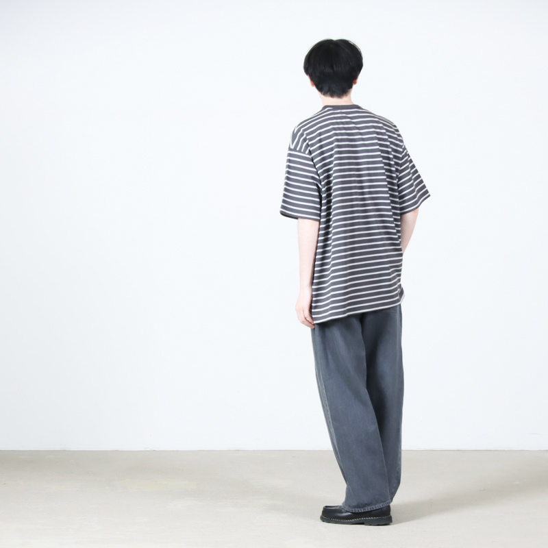 Graphpaper(グラフペーパー) Tri Spun Border S/S Tee