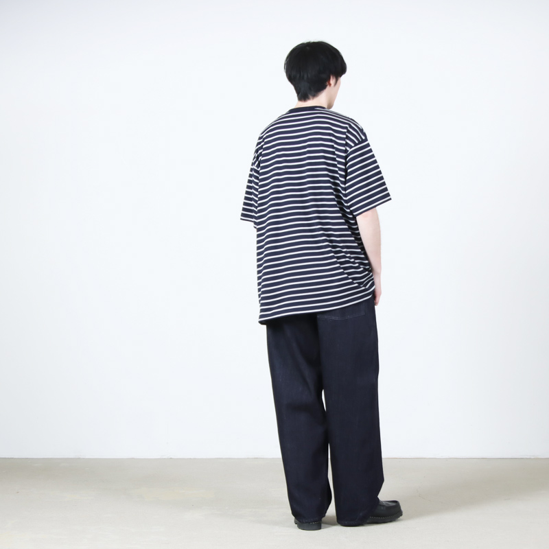 Graphpaper(グラフペーパー) Tri Spun Border S/S Tee