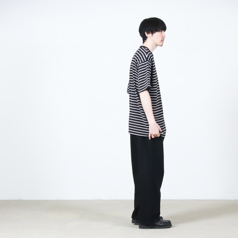 Graphpaper(グラフペーパー) Tri Spun Border S/S Tee