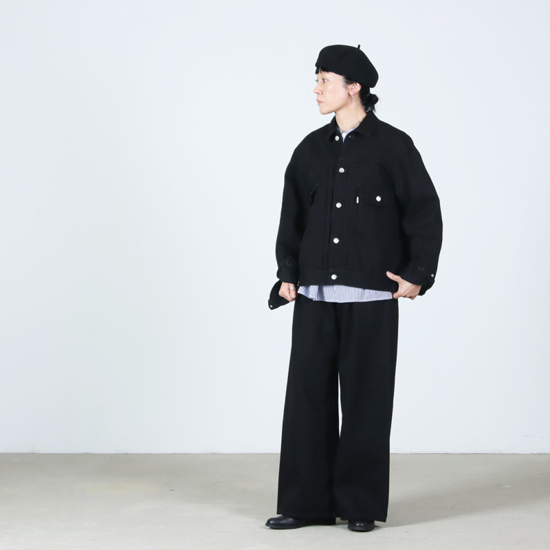 Graphpaper(グラフペーパー) Selvage Denim Jacket ‐ BLACK WASHED