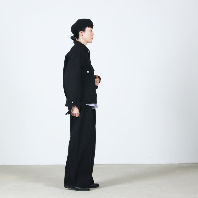 Graphpaper(グラフペーパー) Selvage Denim Jacket ‐ BLACK WASHED