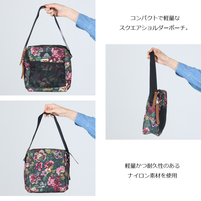 GREGORY(グレゴリー) スクウェアショルダーポーチ
