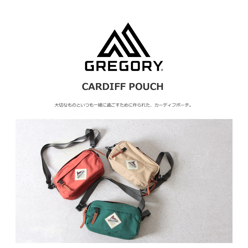 GREGORY(쥴꡼) CARDIFF POUCH
