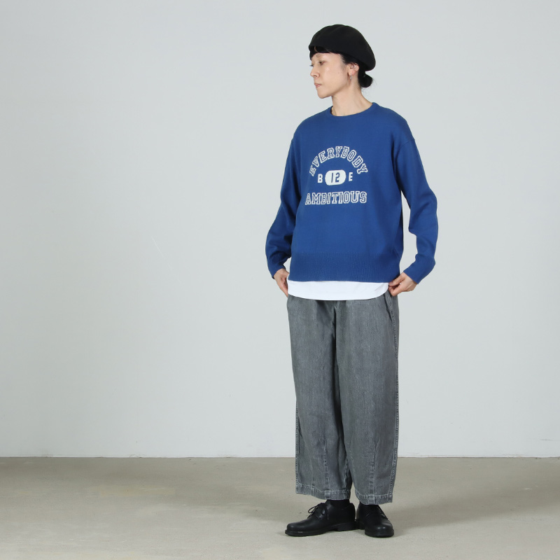 HARVESTY(ハーベスティ) サーカスパンツ ナローシルエット 10oz BLACK DENIM FADE