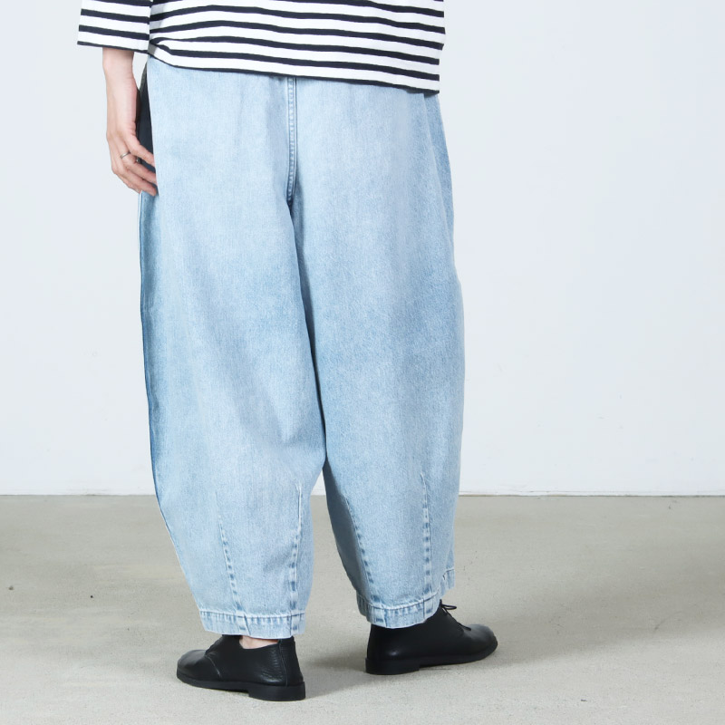 HARVESTY(ハーベスティ) ビッグデニム サーカスパンツ 10oz DENIM