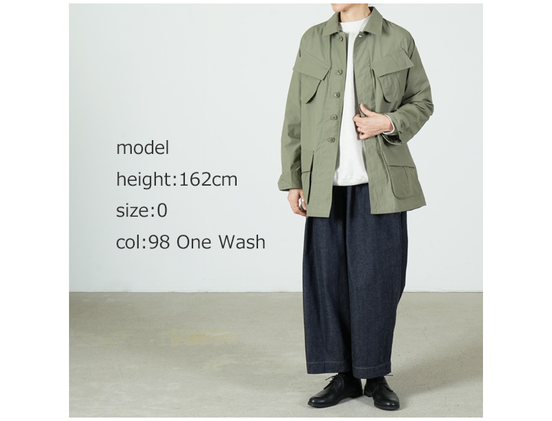 HARVESTY(ハーベスティ) ワイドエッグパンツ 8oz DENIM