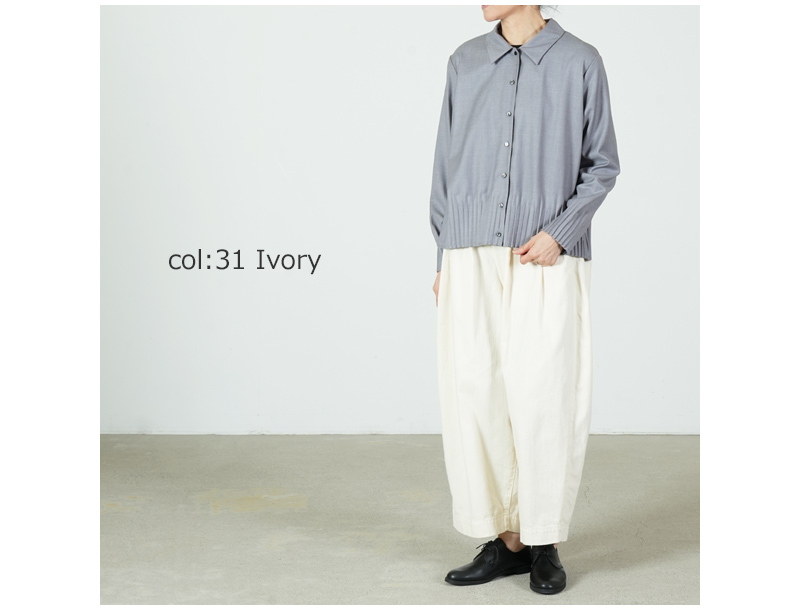 HARVESTY(ハーベスティ) ワイドエッグパンツ 8oz DENIM